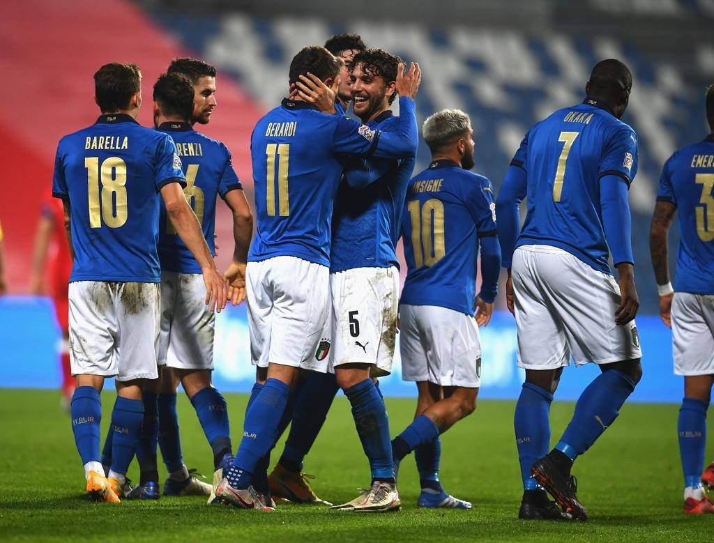 Italia-Irlanda del Nord 2-0: reti di Berardi e Immobile