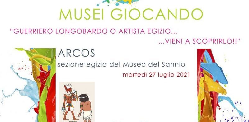 “Musei giocando”, il 27 e il 28 luglio due laboratori didattici presso Arcos e Chiostro di S. Sofia per i più piccoli