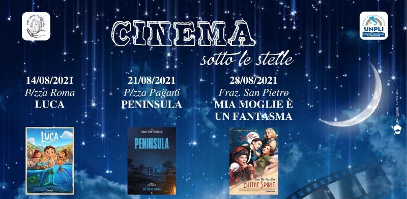 Paupisi, al via la prima edizione di “Cinema sotto le stelle”