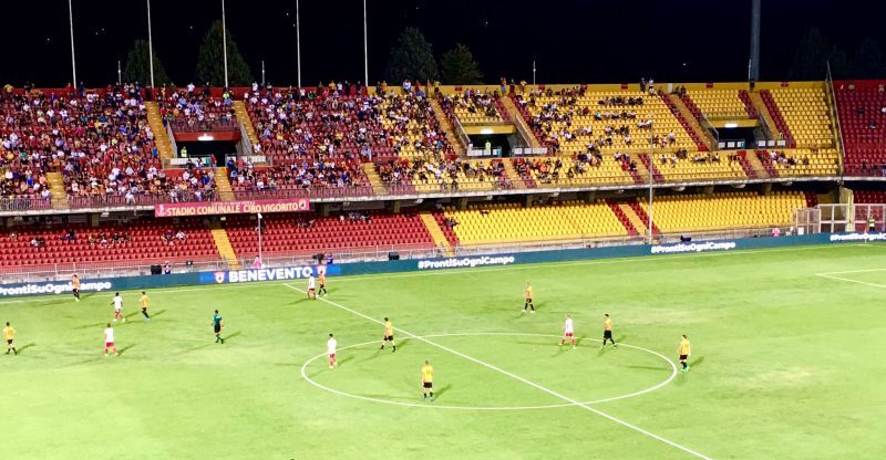 Il Benevento domina ma spreca, l’Alessandria no: al 45′ è 2-2