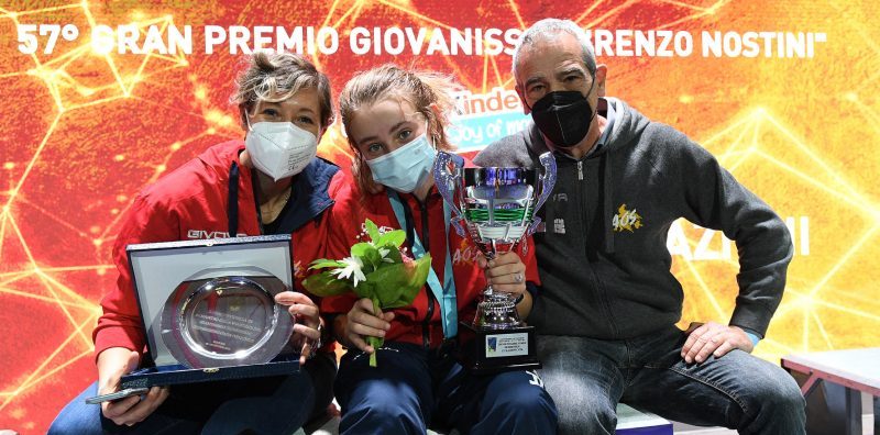 La sannita Nina De Curtis campionessa italiana di spada