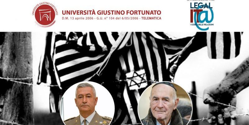 Unifortunato, laboratorio sulla Shoah con la lectio del Gen. Tota e la testimonianza di sami Modiano