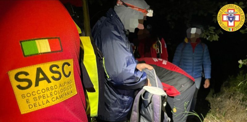 Cinquantenne disperso sul Monte Falerio salvato dal Soccorso Alpino