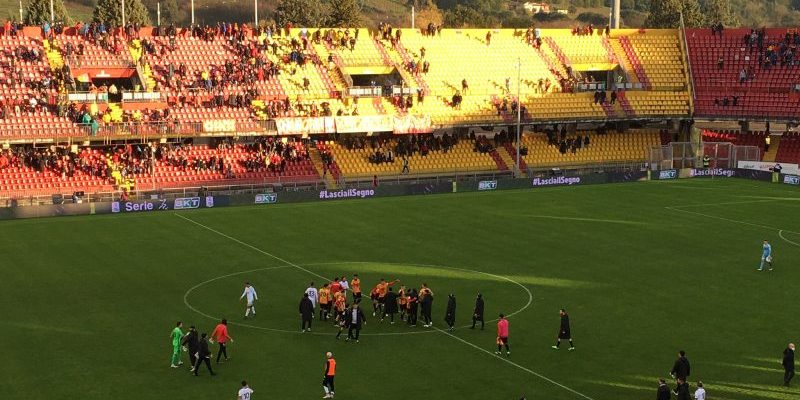 Benevento-Reggina 4-0: dominio assoluto dei giallorossi che tornano alla vittoria