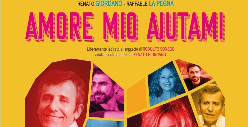 “Amore mio aiutami”, la nuova commedia di Renato Giordano, con Maurizio Micheli e Debora Caprioglio dal 12/11 al “Dehon”