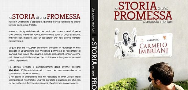 “La storia di una promessa”, martedì la presentazione del libro di Gianpaolo Imbriani