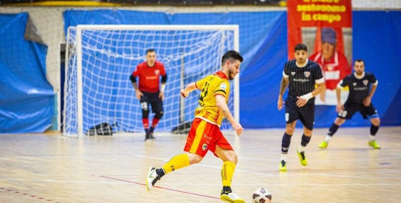 Calcio a 5, Benevento raggiunto all’ultimo dalla Roma: termina 5-5