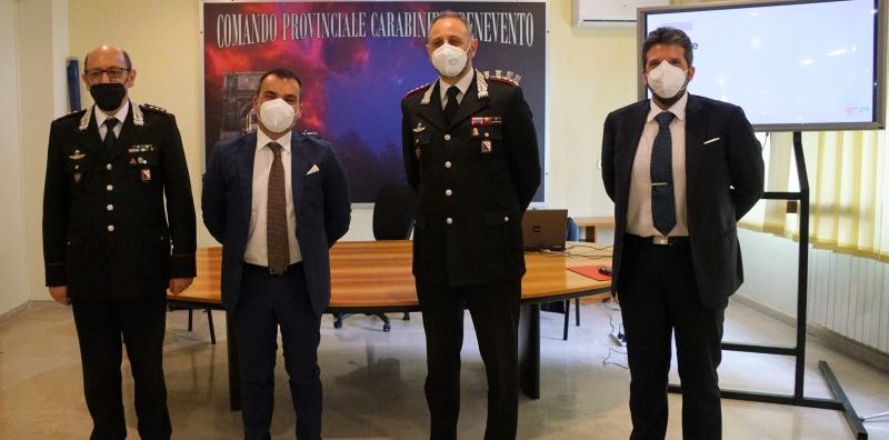 Benevento, sicurezza del territorio: incontro tra il Comando dei Carabinieri e rappresentanti Enel