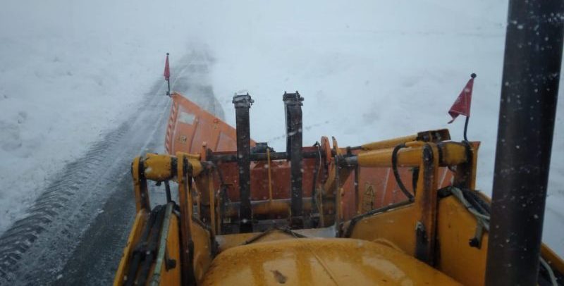 Neve nell’Alto Sannio e nel Fortore, scarsa visibilità: si raccomanda gli automobilisti di avvertire le Autorità in caso di spostamento