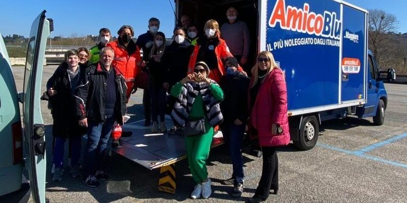 San Leucio del Sannio, consegnata la prima parte dei beni raccolti in favore della popolazione ucraina