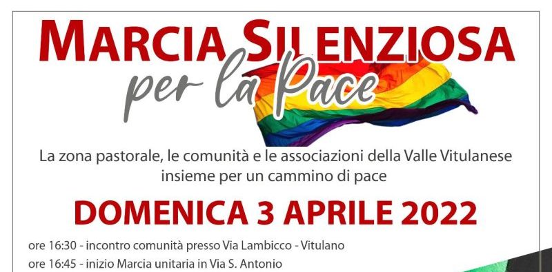 Valle Vitulanese, domenica 3 aprile marcia per la Pace