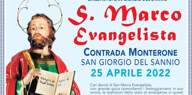 San Giorgio del Sannio| Torna dopo due anni la festa in onore di San Marco Evangelista