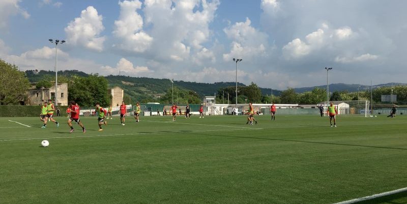 Benevento, al lavoro in vista dell’Ascoli