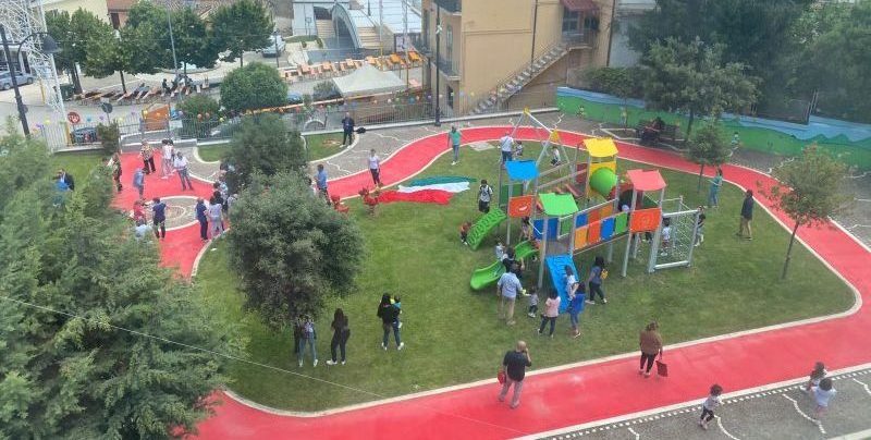 Paupisi, inaugurato  il parco giochi “Antonio D’Agostino”