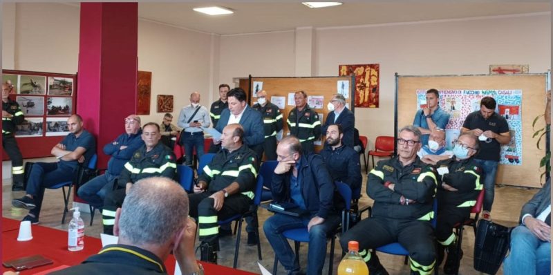 Benevento| Vigili del Fuoco: i vertici del Corpo Nazionale in visita istituzionale presso il Comando di contrada Capodimonte