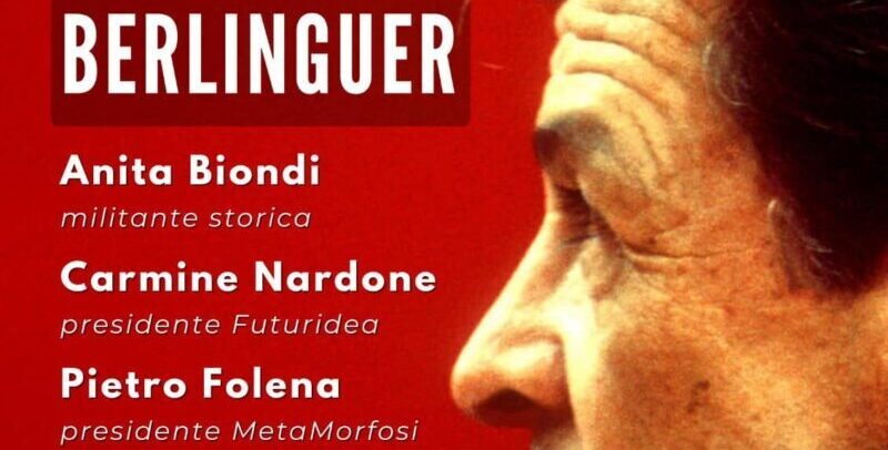 A Futuridea presentazione del libro “Per un mondo nuovo di pace e di giustizia. Dedicato a Enrico Berlinguer”