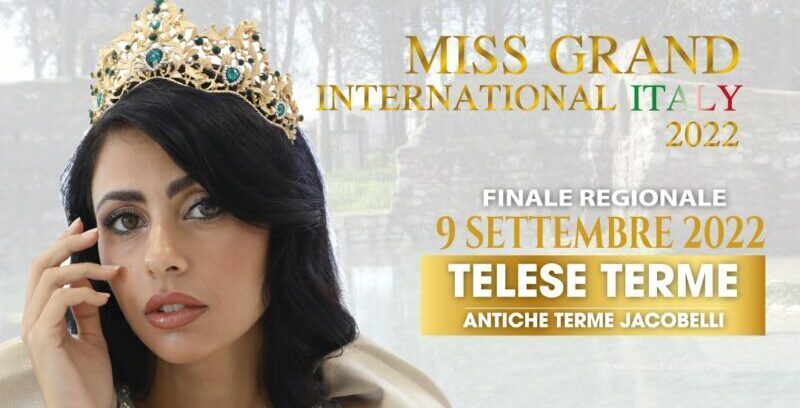 Telese Terme, domani la finalissima regionale del concorso di bellezza “Miss Grand International”