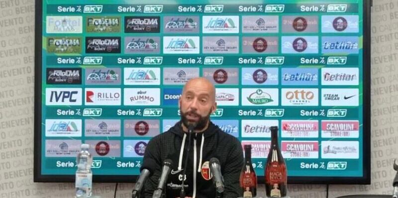 Ascoli, Bucchi: “Andiamo via col rammarico, ma complimenti ai ragazzi. Su Benevento…”