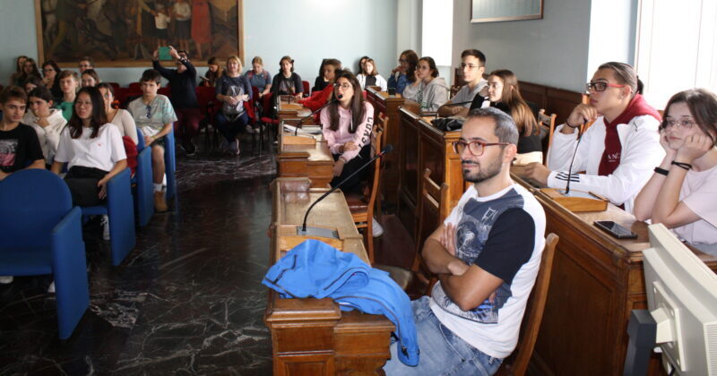 Studenti del “De’ Liguori” e coetanei del progetto “Erasmus” in visita alla Rocca dei Rettori