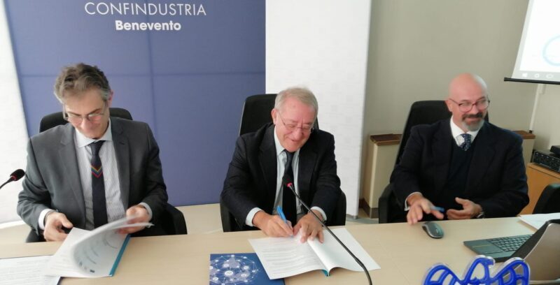 Rivoluzione eolica: Confindustria Benevento, Its Energy Lab e Anev firmano protocollo d’intesa