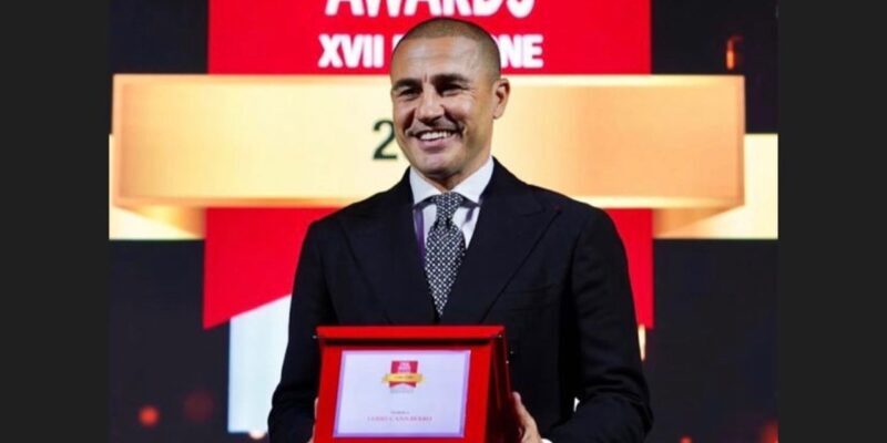 Benevento, Cannavaro premiato con il Leone d’Oro ai China Awards