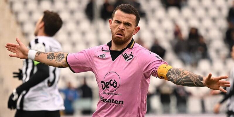 Serie B, 22a giornata: il Palermo supera l’Ascoli nel segno di Brunori, Forte entra e fa gol