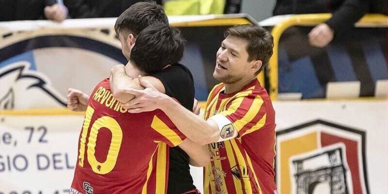 Calcio a 5, sofferto pareggio per il Benevento 5