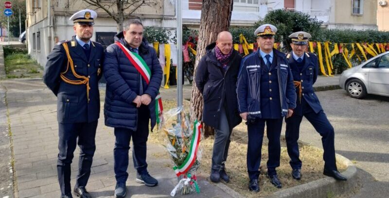 Benevento| Giornata del Ricordo, omaggio floreale a piazzale Martiri delle Foibe