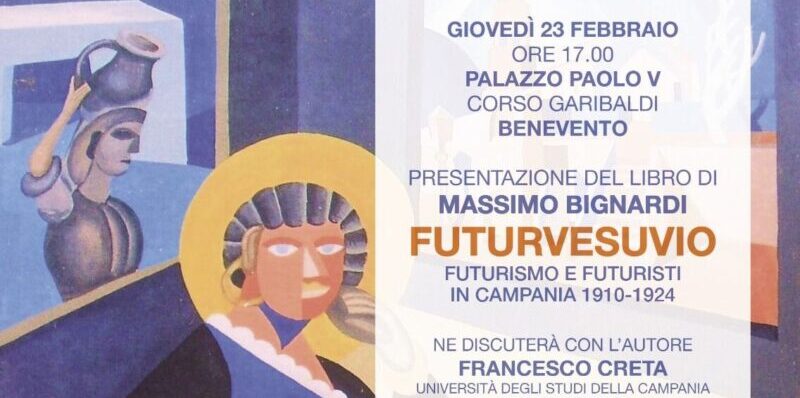 Il 23 febbraio la presentazione del libro “Futurvesuvio” di Massimo Bignardi