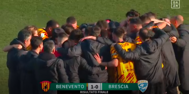 Benevento-Brescia 1-0: Tello regala alla Strega una vittoria che mancava da più di due mesi