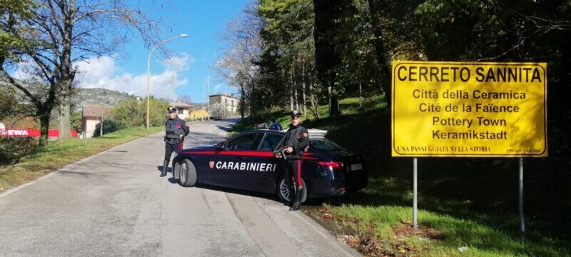 Cerreto Sannita| Carabinieri: controlli a tappeto su tutto il territorio telesino