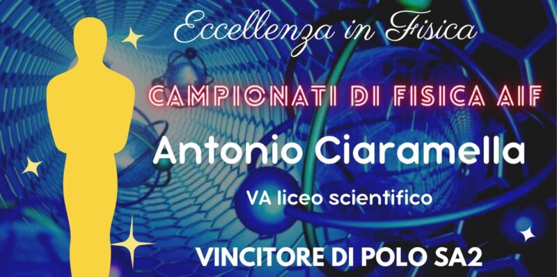 Campionati di fisica, studente di Airola tra i 100 migliori d’Italia
