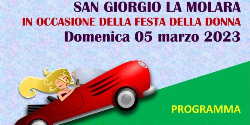 Domenica 5 marzo 2023 raduno auto d’epoca a San Giorgio La Molara