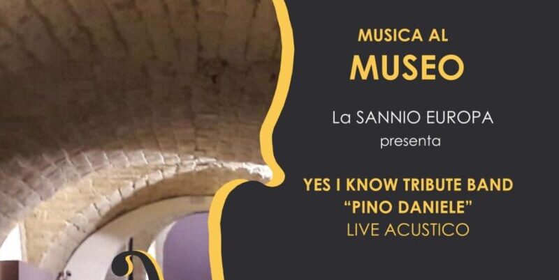 Rassegna Musica al Museo: venerdì sera tributo a Pino Daniele