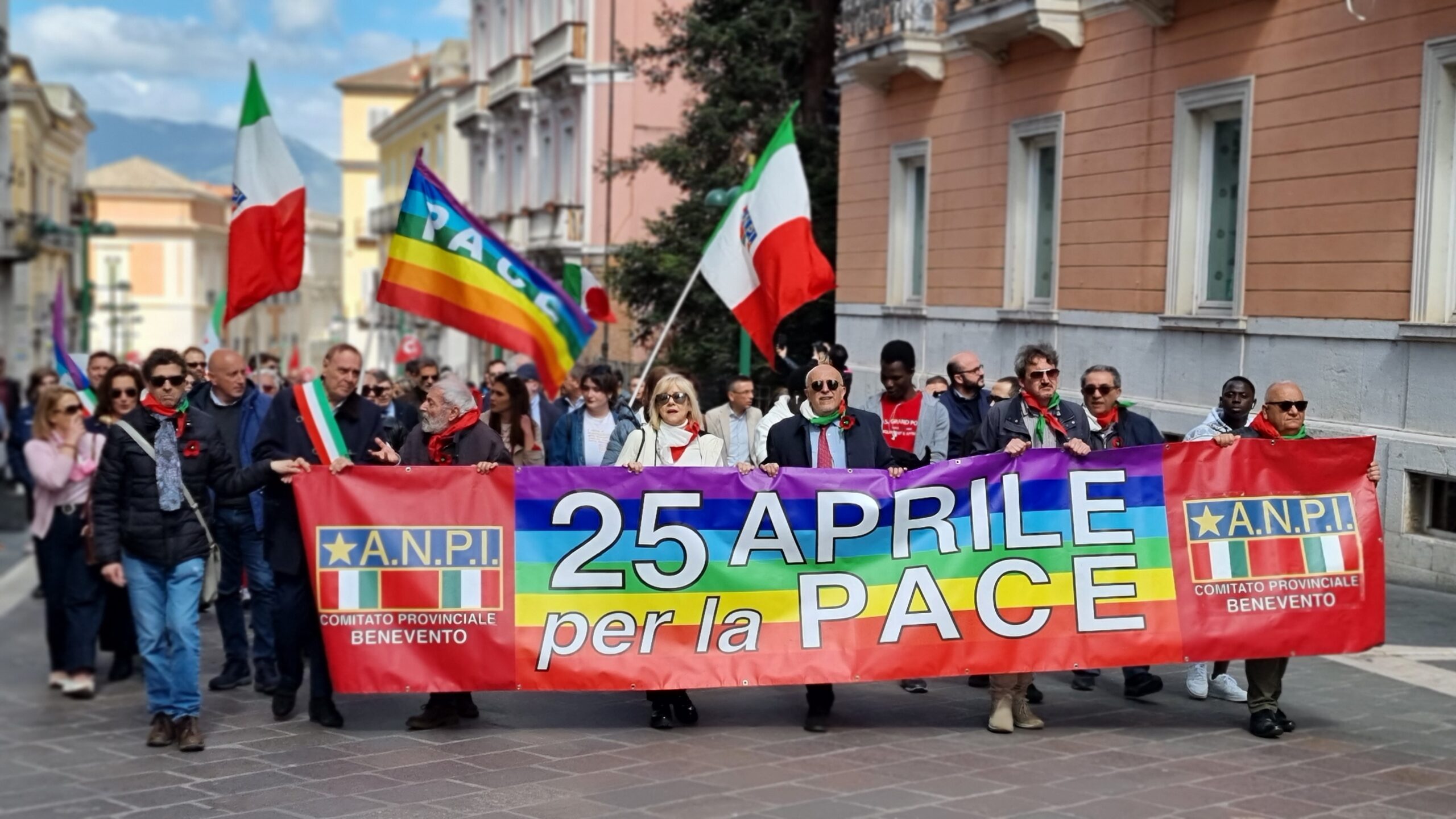 25 Aprile a Benevento tra memoria, festa della liberazione dal nazifascismo e libertà