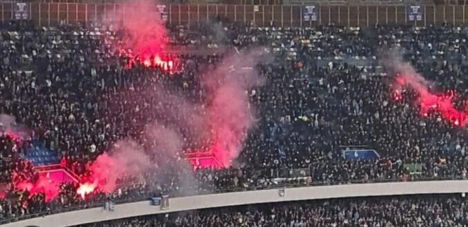 Scontri Curva B durante Napoli-Milan, coinvolto anche un 37enne sannita