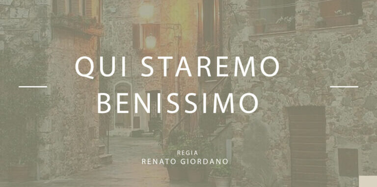 “Qui Staremo Benissimo”: venerdì la conferenza stampa di presentazione del secondo film di Renato Giordano