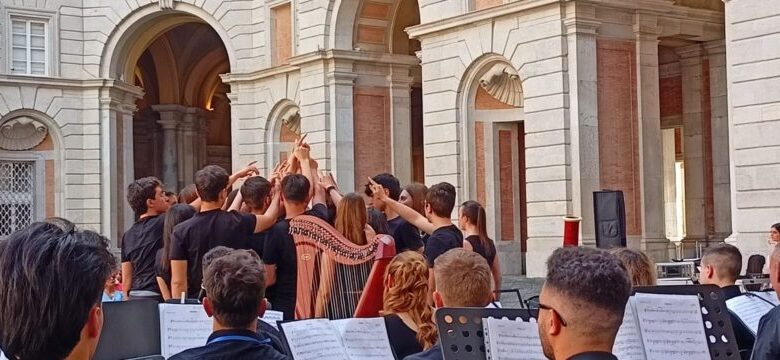 Airola, la Festa della Musica del “Lombardi” nel cortile della Reggia di Caserta