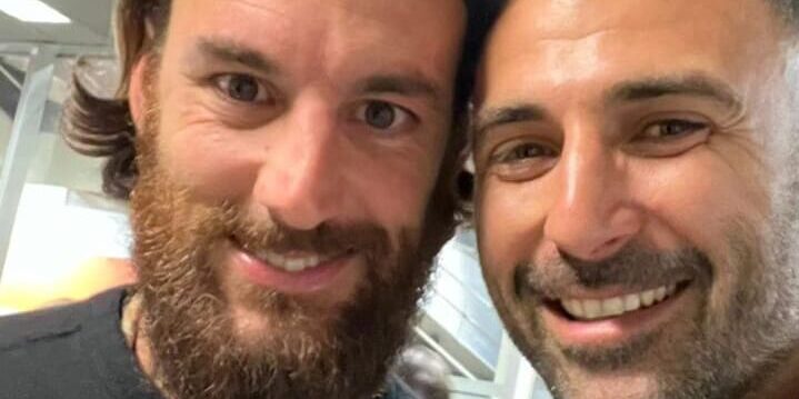 Benevento, il selfie degli ex Pezzi e Ceravolo rievoca lieti ricordi in casa giallorossa