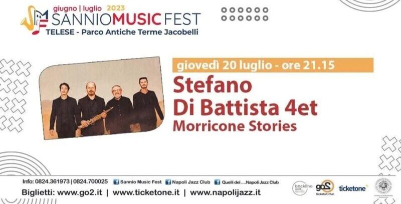 Sannio Music Fest: Rinviato concerto di Stefano Di Battista al 10/09/23