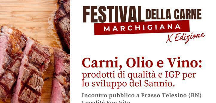 Frasso Telesino| Al Festival della Marchigiana un momento di approfondimento sulla carne, olio e vino