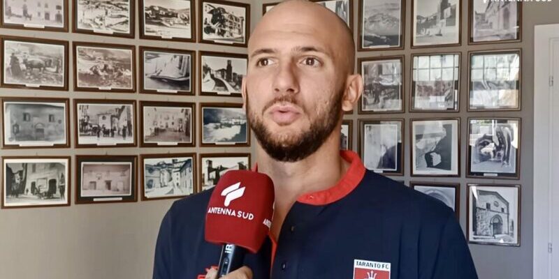 Taranto, Calvano: “Benevento squadra forte, sarà una partita difficile ma ce la giocheremo”