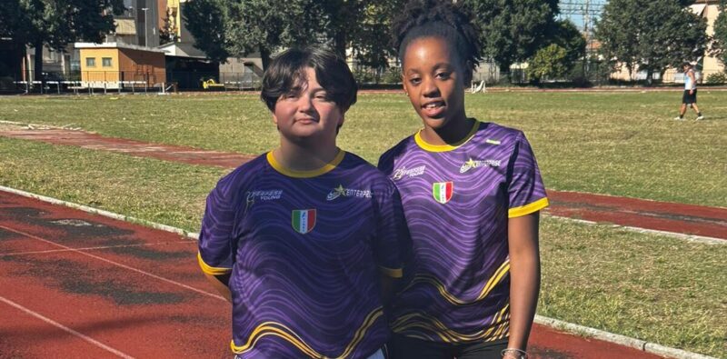 Atletica leggera U15,  alla manifestazione per regione di Caorle anche le sannite Gaya Rita De Luca e Lucia Conte