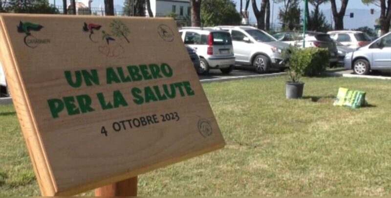 VIDEO – Il San Pio ha aderito a “Un albero per la Salute”