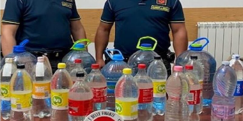 Benevento, sequestrati 60 litri di grappa: denunciati due albanesi