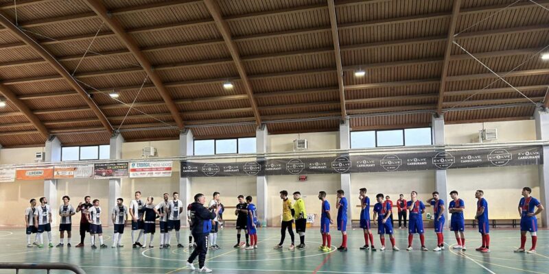 Calcio a 5, primo ko per il Calvi: il Cerreto si impone 5-4