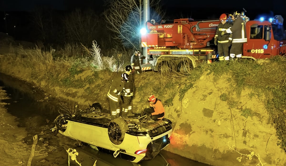 Tragedia a Melizzano, si ribalta con l’auto e finisce in un canale: morto 37enne