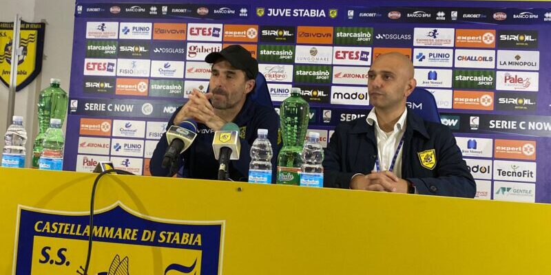 Juve Stabia, Pagliuca: “Un orgoglio aver battuto la più forte del campionato”