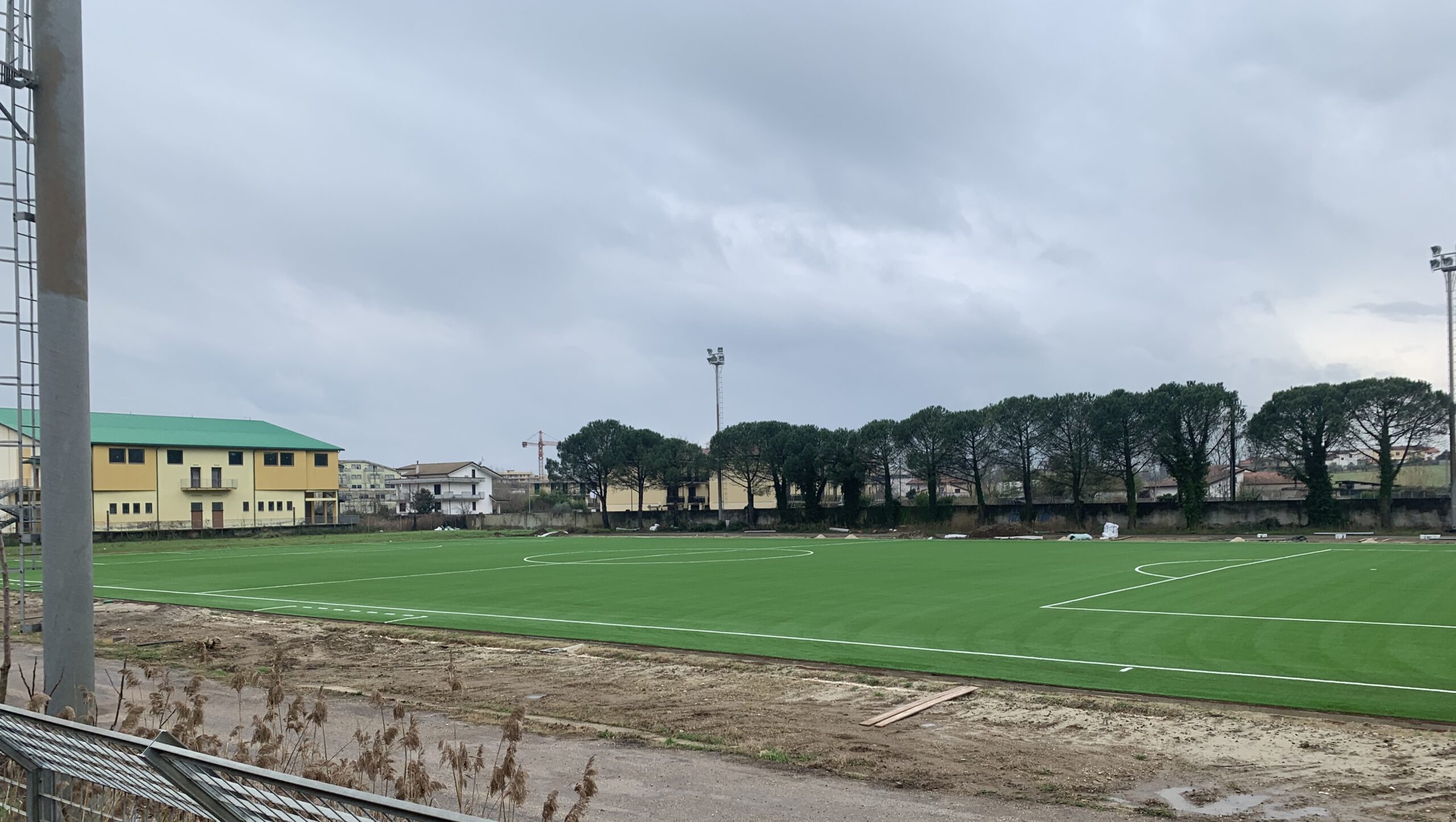 Telese Terme, stadio comunale alle battute finali