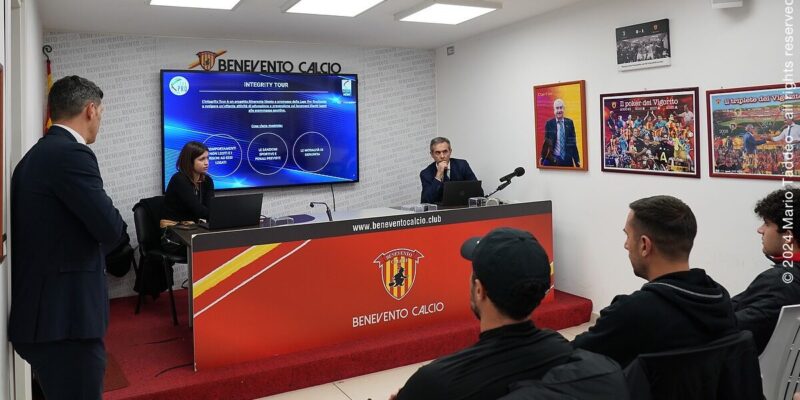 Lega pro e Sportradar Ag fanno tappa a Benevento con l’Integrity Tour